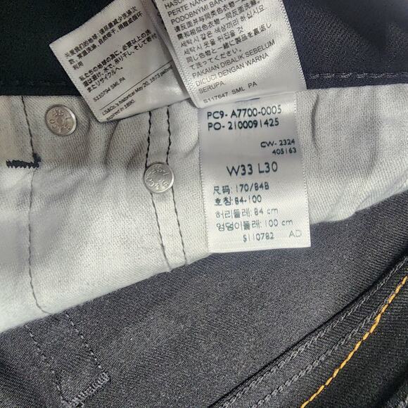 Levi's flex 506 comfort straight waist 33'' length 30'' men's - Picture 7 of 10